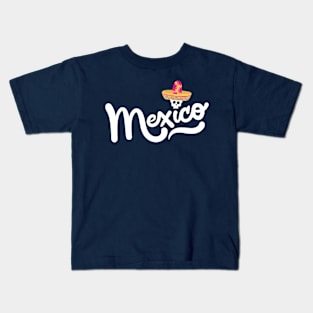 Vintage Mexico Kids T-Shirt